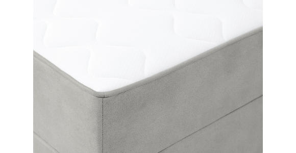BOXBETT 120/200 cm  in Naturfarben  - Schwarz/Naturfarben, KONVENTIONELL, Kunststoff/Textil (120/200cm) - Carryhome