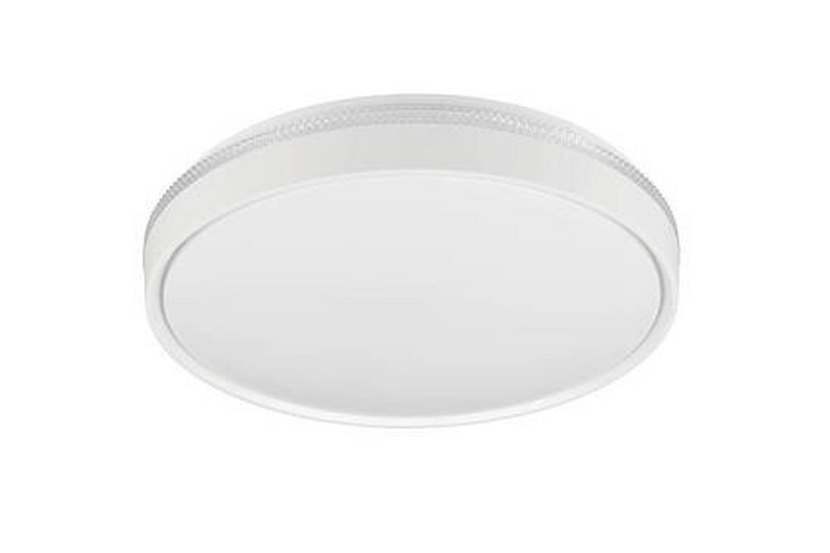 LED-DECKENLEUCHTE   47,5 cm   - Weiss, Basics, Kunststoff (47,5cm)
