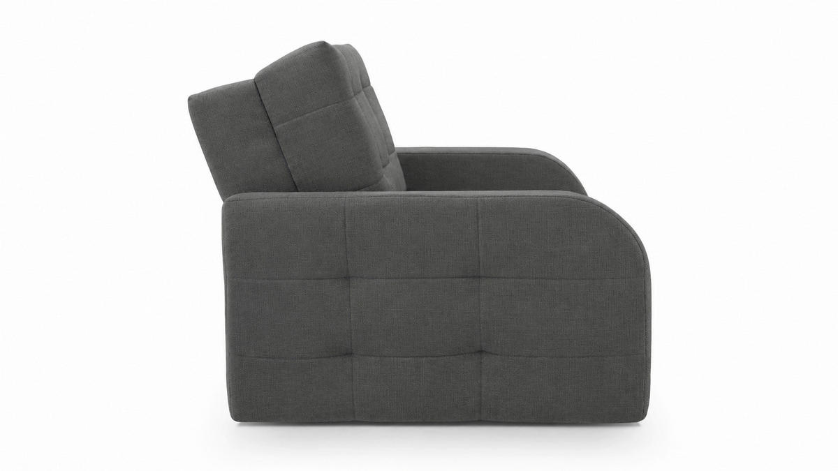 SCHLAFSESSEL ARIZONA 80 Grau  inkl.  - Schwarz/Grau, Design, Kunststoff/Textil (100/90/101cm) - MID.YOU