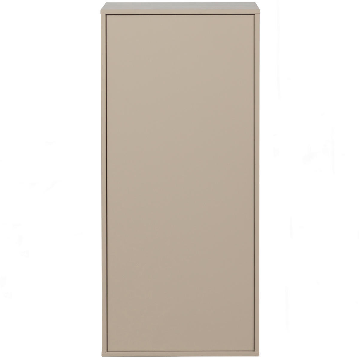 DREHTÜRENSCHRANK 50/110/58 cm,  in Grau, 1-türig  - Grau, Design, Holz (50/110/58cm) - Livetastic