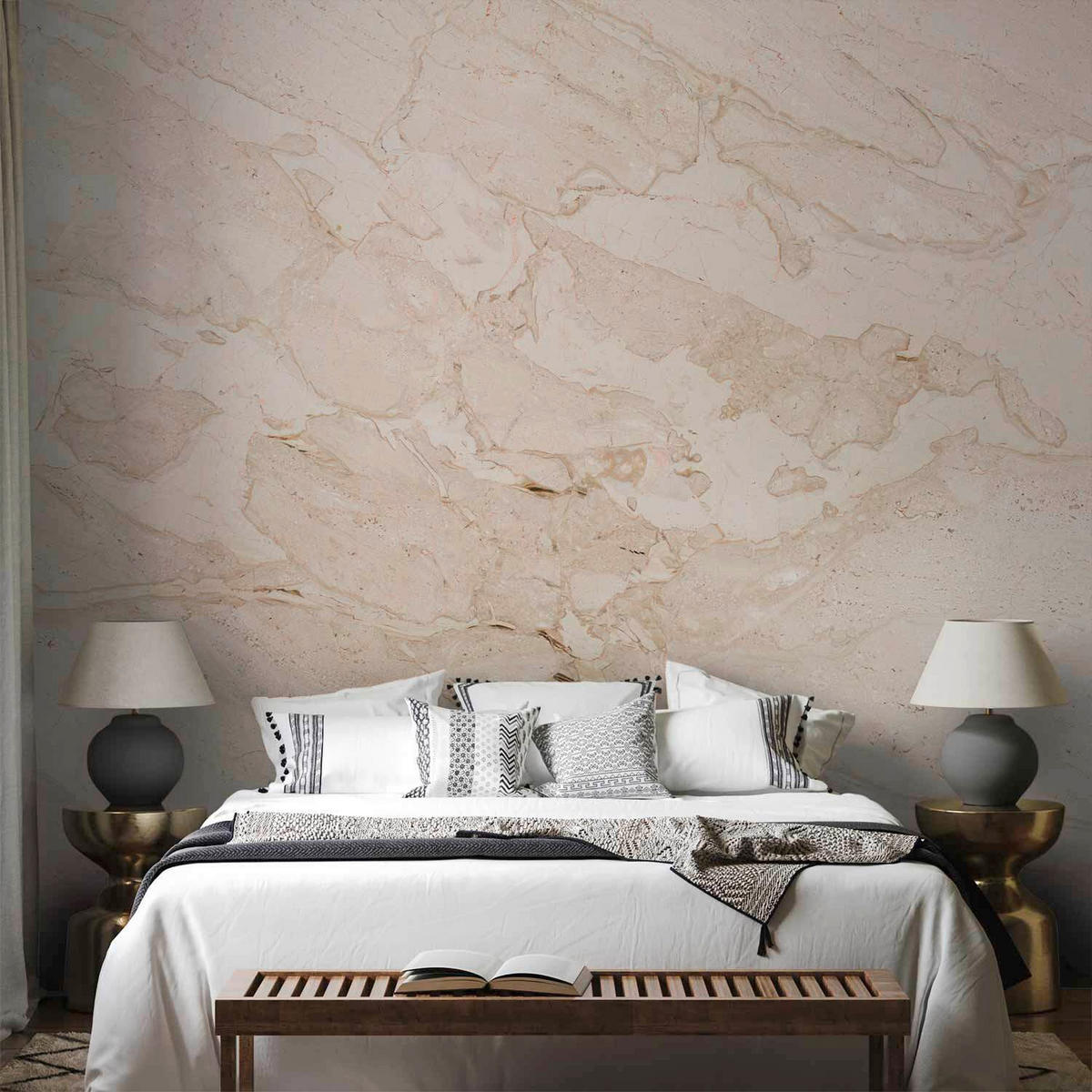 FOTOTAPETE  - Hellrosa, LIFESTYLE, Textil (100/70cm) - artgeist