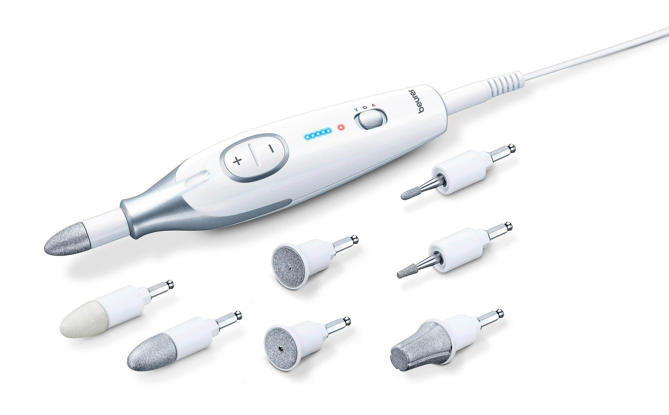 MANIKÜRESET - Weiss, Basics (20,5/12,6/8cm) - Beurer