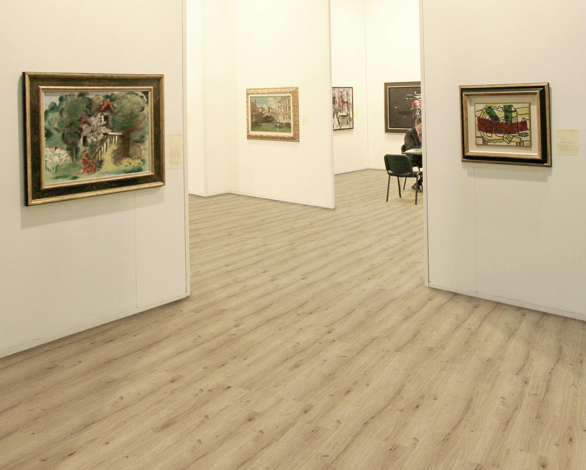 Vinylboden Eiche Bregenz  per  m² - Eichefarben, Design, Holzwerkstoff/Kunststoff (123,5/23/0,98cm) - Venda