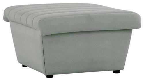 HOCKER Webstoff Mintgrün  - Schwarz/Mintgrün, Design, Kunststoff/Textil (74/43/85cm) - LOOKS by W.Joop