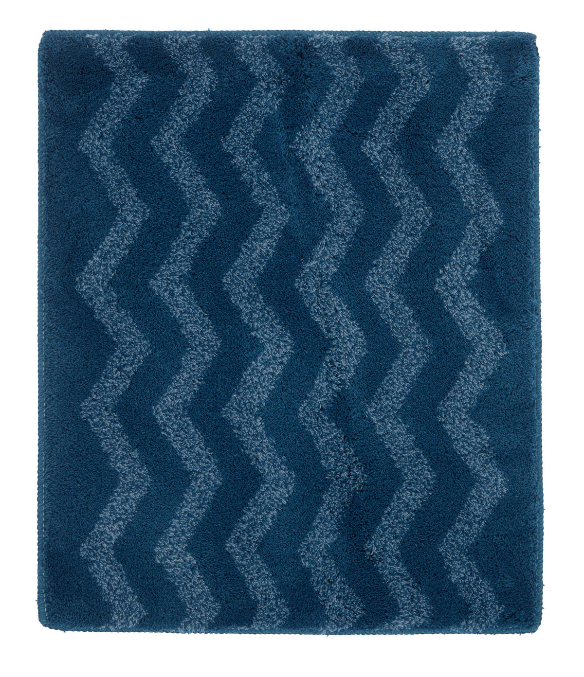 BADTEPPICH Blau  - Blau, Design, Kunststoff/Textil (55/65/2cm) - Kleine Wolke