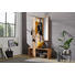GARDEROBE - Eichefarben, Natur, Glas/Holz (120/200/39cm) - Linea Natura GARDEROBE - Eichefarben, Natur, Glas/Holz (120/200/39cm) - Linea Natura