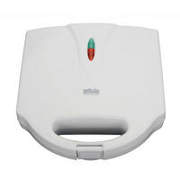 SANDWICHTOASTER  - Weiß, Basics, Metall (21,7/22/10cm) - Silva Homeline