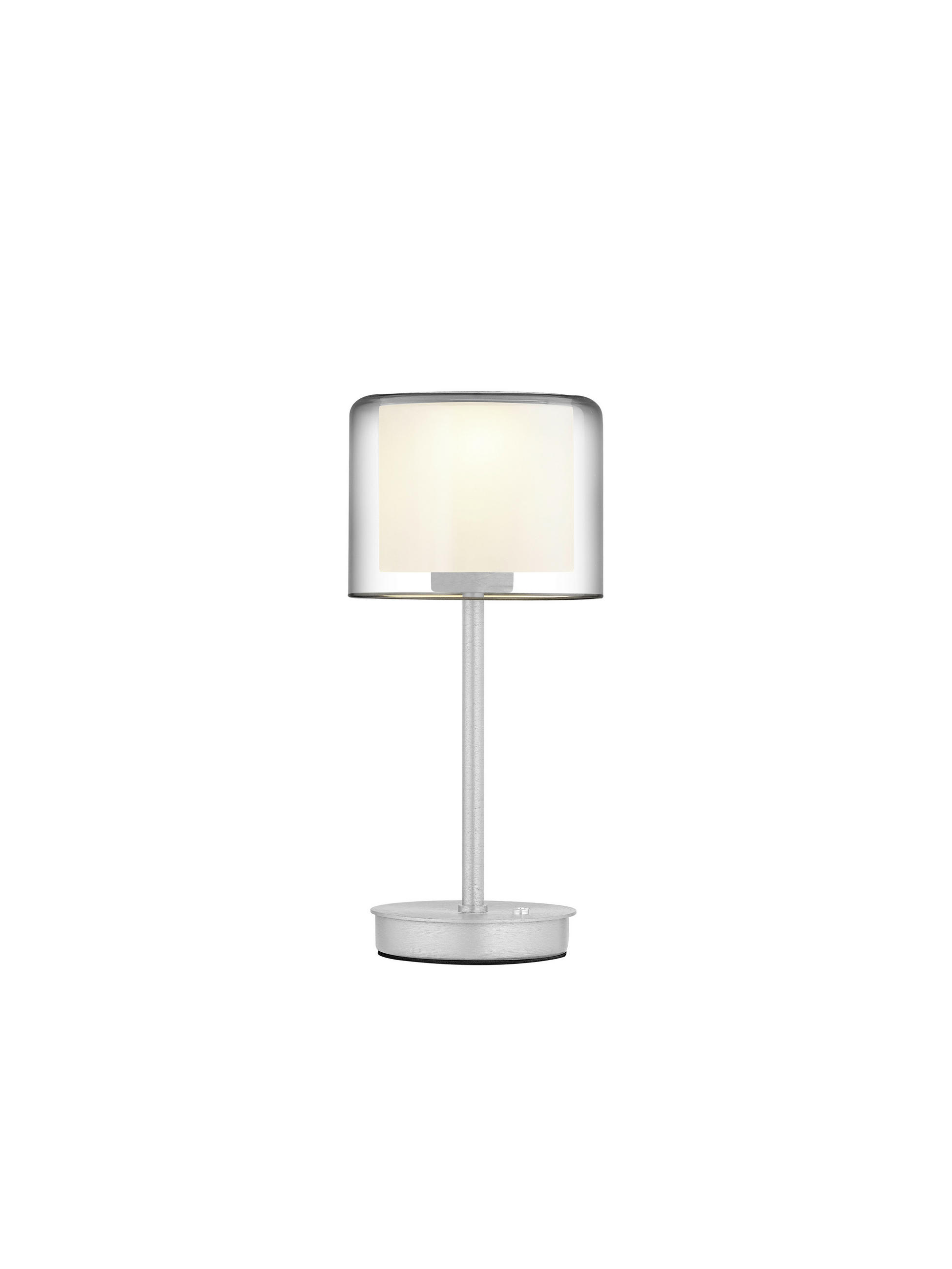 LED-TISCHLEUCHTE Klara 15,6/34 cm  - Alufarben, Design, Metall (15,6/34cm) - elements by BANKAMP