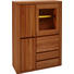 KOMODA HIGHBOARD, jádrový buk, barvy buku - šedá/barvy buku, Konvenční, dřevo/kompozitní dřevo (98/140/38cm) - Voleo KOMODA HIGHBOARD, jádrový buk, barvy buku - šedá/barvy buku, Konvenční, dřevo/kompozitní dřevo (98/140/38cm) - Voleo