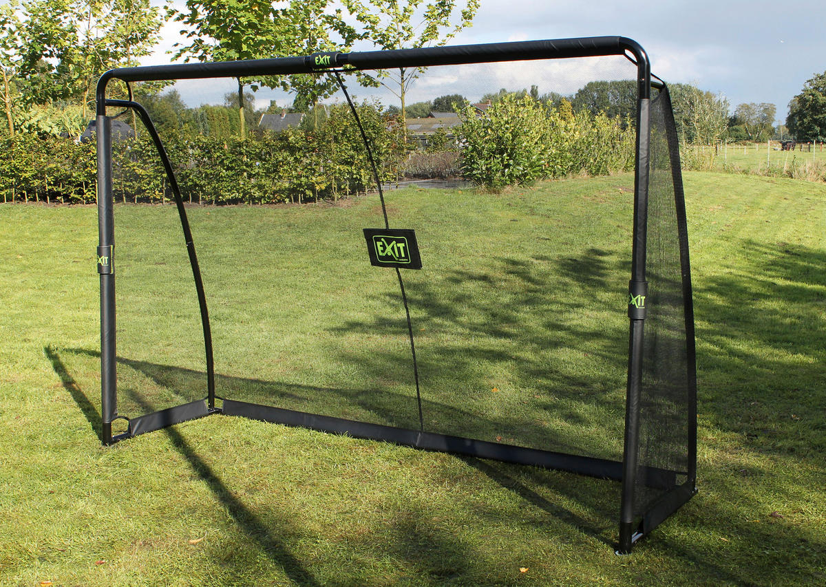 FUßBALLTOR EXIT FINTA - Schwarz, KONVENTIONELL, Kunststoff/Metall (300/200/200cm) - EXIT Toys