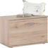GARDEROBENBANK 65/44/36 cm - Eichefarben/Silberfarben, KONVENTIONELL, Holzwerkstoff/Kunststoff (65/44/36cm) - Boxxx GARDEROBENBANK 65/44/36 cm - Eichefarben/Silberfarben, KONVENTIONELL, Holzwerkstoff/Kunststoff (65/44/36cm) - Boxxx