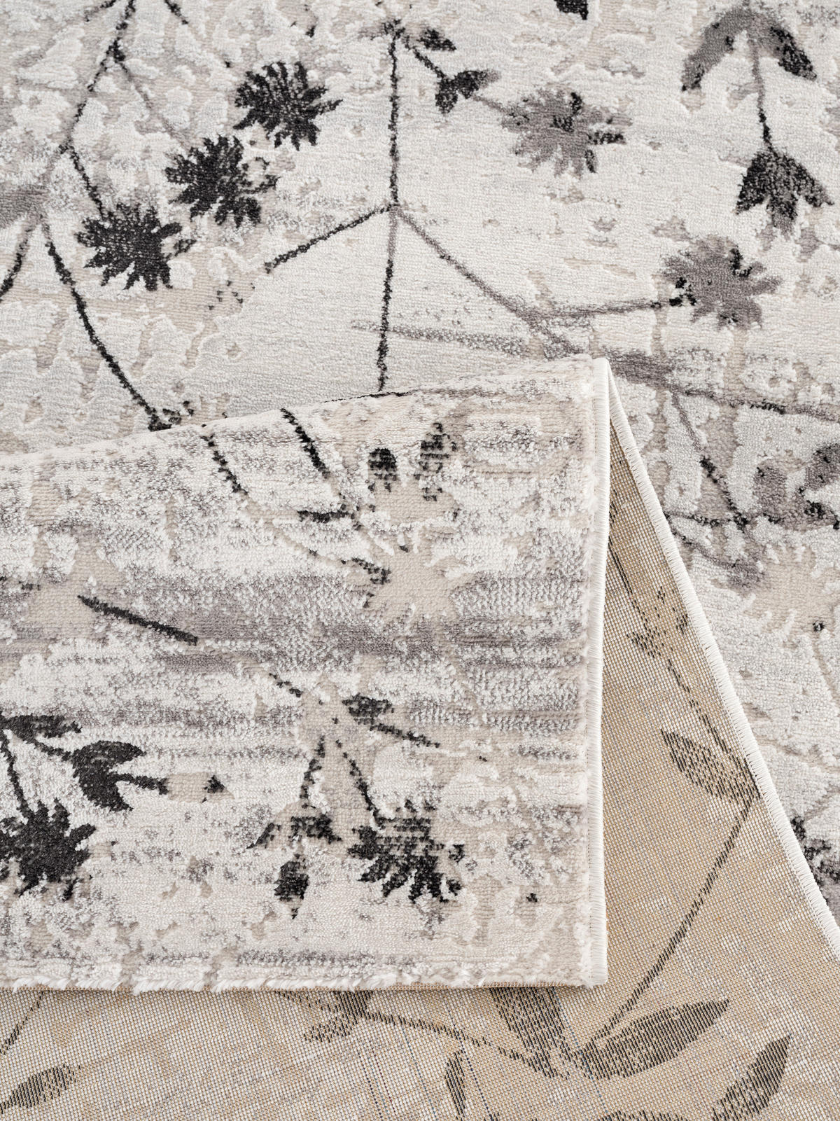 TKANÝ KOBEREC, 160/230 cm, černá - černá, Design, textil (160/230cm) - Novel