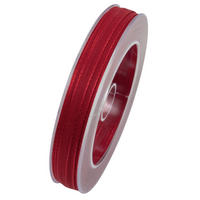 GESCHENKBAND  - Rot, Basics, Kunststoff (0,6cm)
