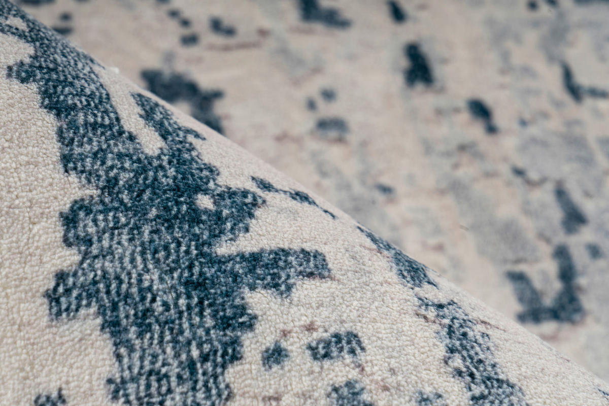 VINTAGE KOBEREC, 160/230 cm, modrá - modrá, Konvenční, textil (160/230cm)