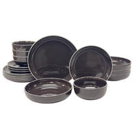 KOMBISERVICE Bastia mocha 16-teilig  - Mokka, Trend, Keramik - Novel