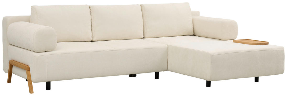 ROHOVÁ SEDAČKA, textil,  - přírodní barvy, Natur, dřevo/textil (287/183cm) - Niels Andersson