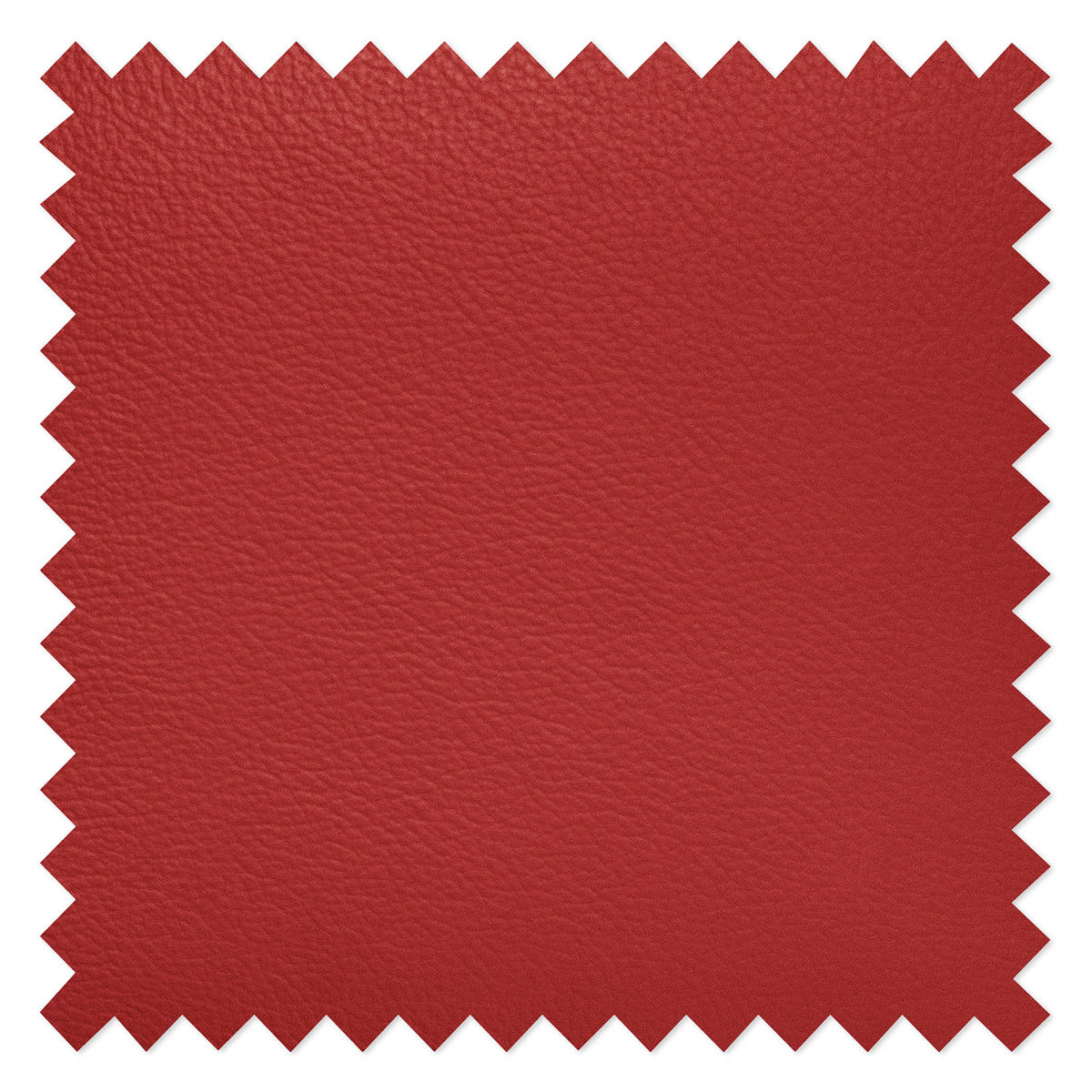 ECKSOFA in Lederlook Echtleder Rot  - Chromfarben/Rot, Design, Leder/Textil (241/168cm) - Livetastic