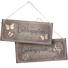 DEKOSCHILD - Grau, LIFESTYLE, Metall (30,5/13/cm) DEKOSCHILD - Grau, LIFESTYLE, Metall (30,5/13/cm)