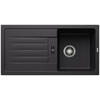 SPÜLE 526081  - Schwarz, Basics, Stein (86/18/43,5cm) - Blanco