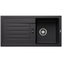 SPÜLE 526081  - Schwarz, Basics, Stein (86/18/43,5cm) - Blanco