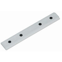 Element Îmbinare Șină Perdea  - culoare aluminiu, Basics, metal - Homeware