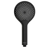 SPRCHOVÁ HLAVICA BEZ HADICE   - čierna, Basics, plast (12cm) - Wenko