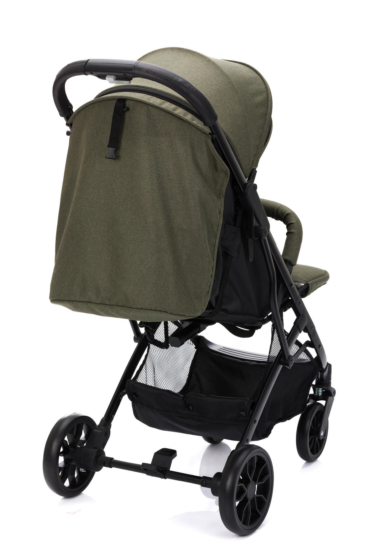 BUGGY Styler Elite  - Schwarz/Olivgrün, Basics, Textil/Metall (105/70/51cm) - Fillikid