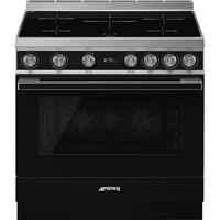 HERD CPF9IPBL  - Schwarz, Basics, Glas/Metall (90/90/60cm) - SMEG