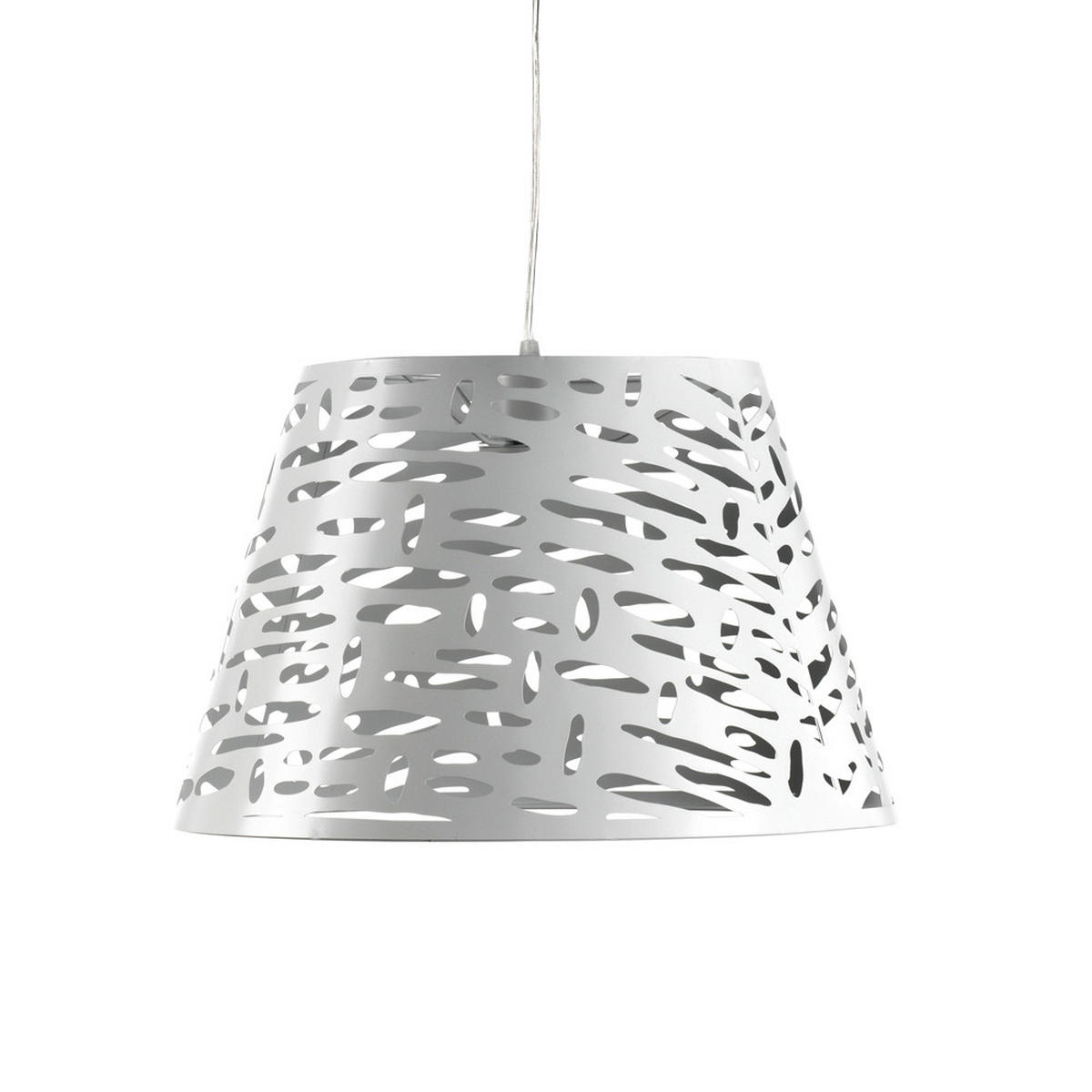HÄNGELEUCHTE 40/100 cm   - Weiß, Basics, Metall (40/100cm)