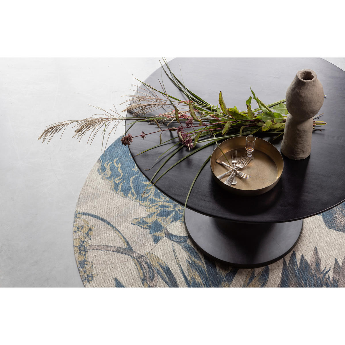 ESSTISCH in Holz 120/120/75 cm  - Schwarz, Design, Holz (120/120/75cm) - Livetastic