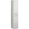 HOCHSCHRANK 30/159/32 cm  - Chromfarben/Weiß, MODERN, Glas/Holzwerkstoff (30/159/32cm) - Voleo