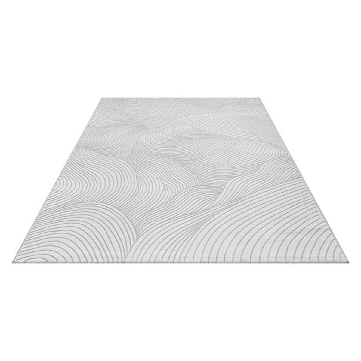 WEBTEPPICH  Wohnzimmer 160/230 cm Creation Grau rechteckig  - Grau, Basics, Textil (160/230cm) - Novel