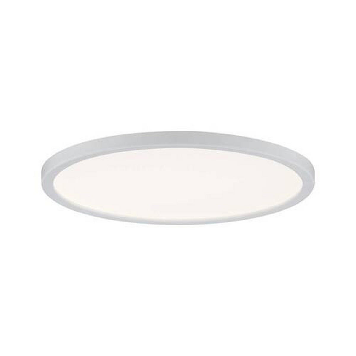 LED-PANEEL 92943 18 cm  - Weiß, Basics, Kunststoff (18cm) - Paulmann