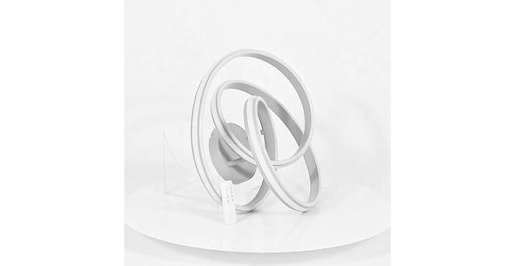 DECKENLEUCHTE 48/52/23 cm  - Sandfarben/Weiß, Trend, Kunststoff/Metall (48/52/23cm) - Novel