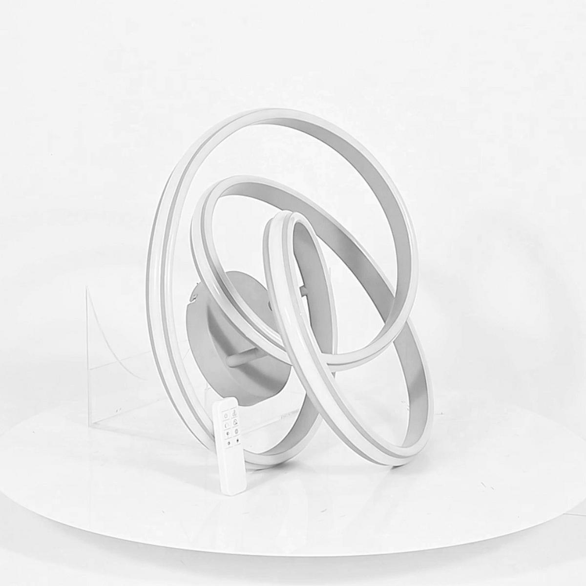 DECKENLEUCHTE 48/52/23 cm   - Sandfarben/Weiß, Trend, Kunststoff/Metall (48/52/23cm) - Novel