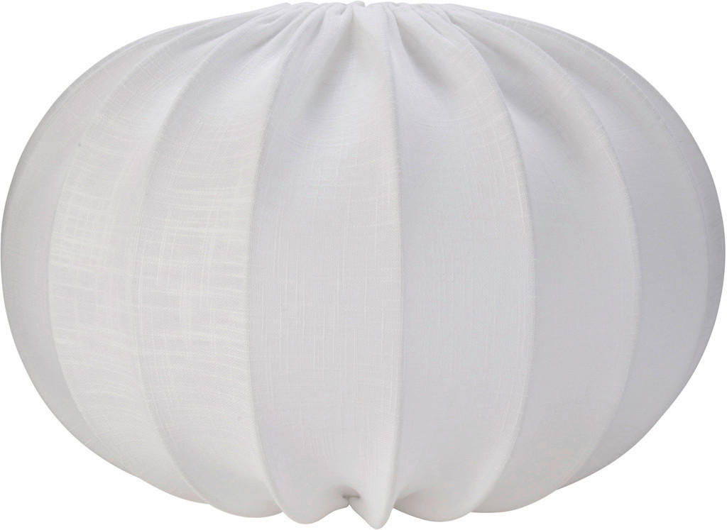 PENDELLEUCHTE Hilma 40/28/40 cm   - Weiß, Basics, Textil (40/28/40cm) - PR Home