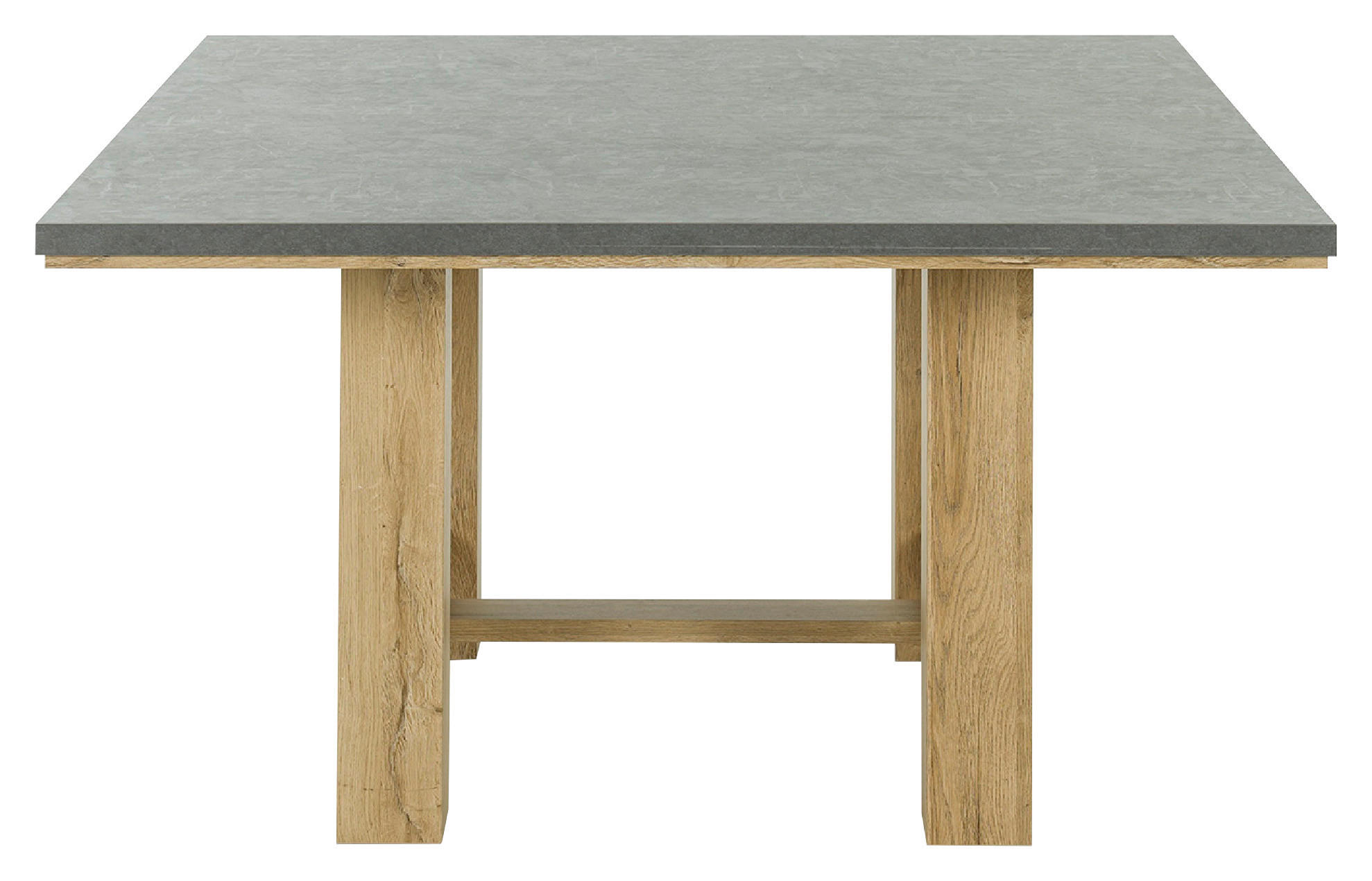 ESSTISCH in Holzwerkstoff 140/140/77 cm  - Eichefarben/Grau, MODERN, Holz/Holzwerkstoff (140/140/77cm) - MID.YOU