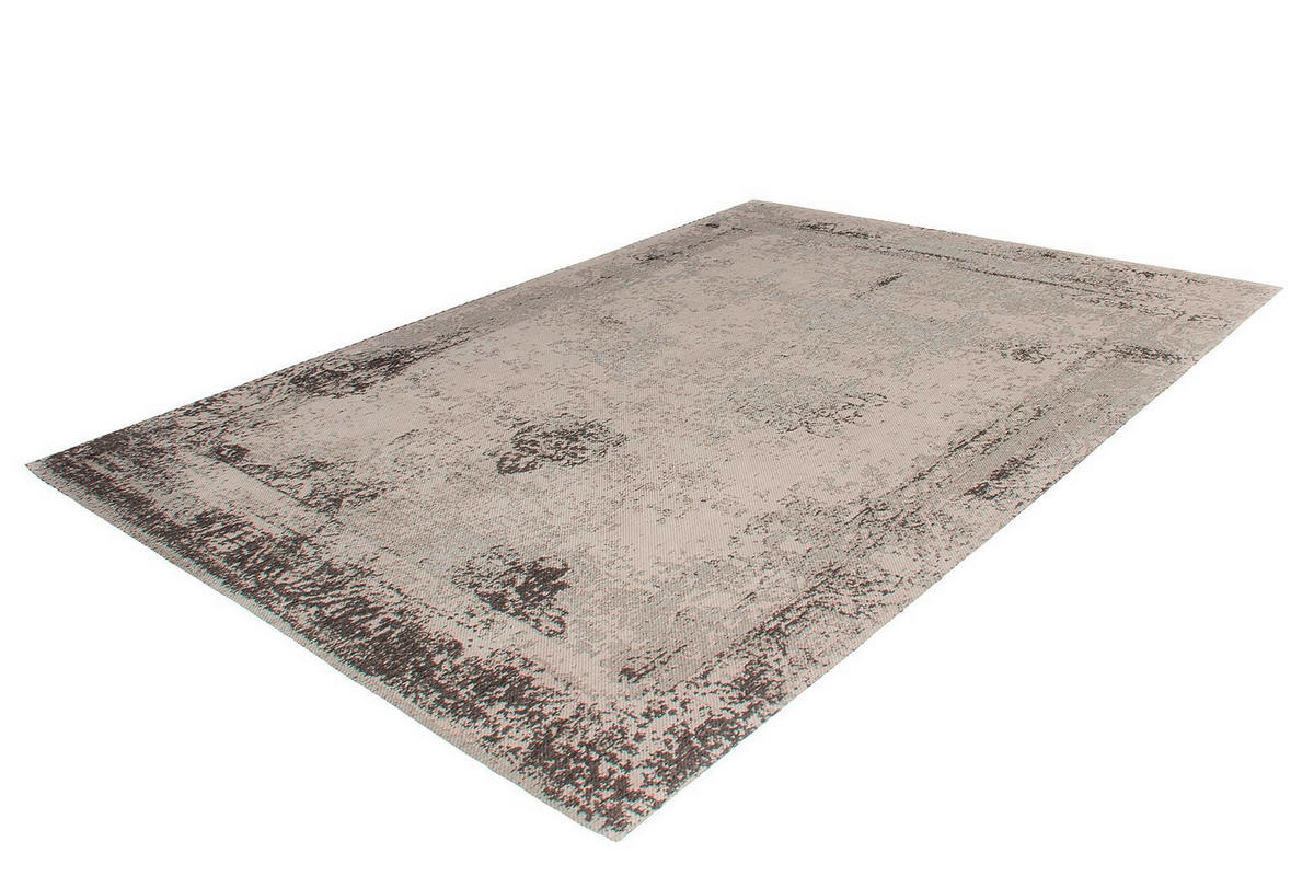 FLACHWEBETEPPICH 120/170 cm Nostalgia 285 Anthrazit Anthrazit  - Anthrazit, KONVENTIONELL, Textil (120/170cm)
