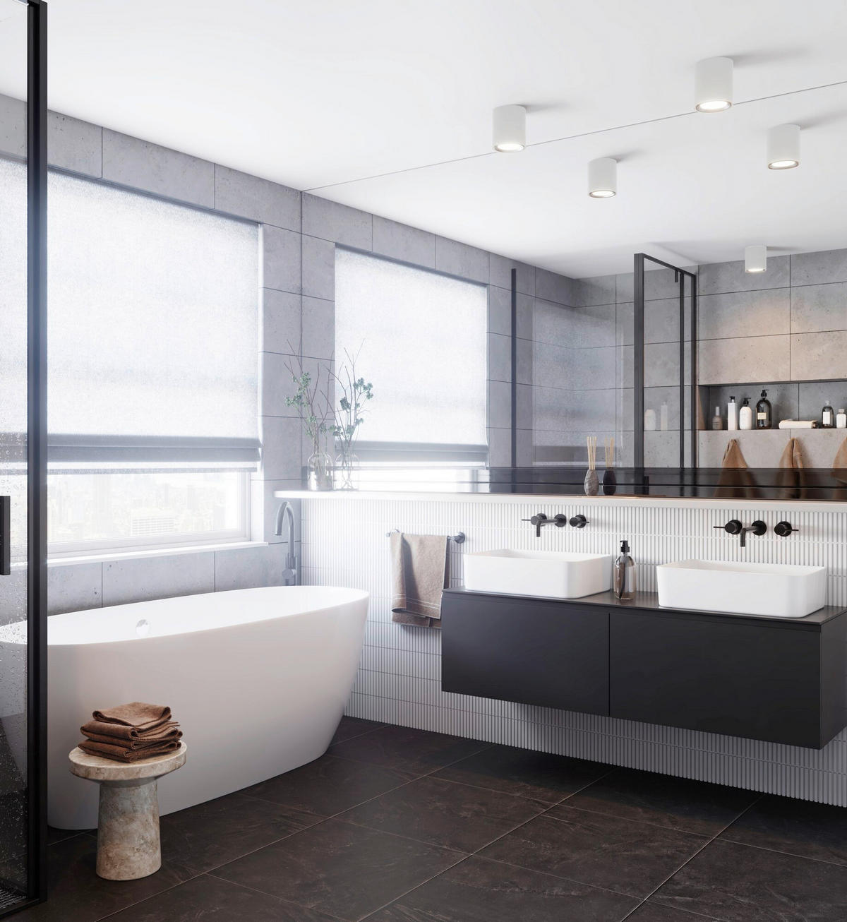 BADEZIMMER-DECKENLEUCHTE 12,5/14 cm   - Basics (12,5/14cm) - Nordlux