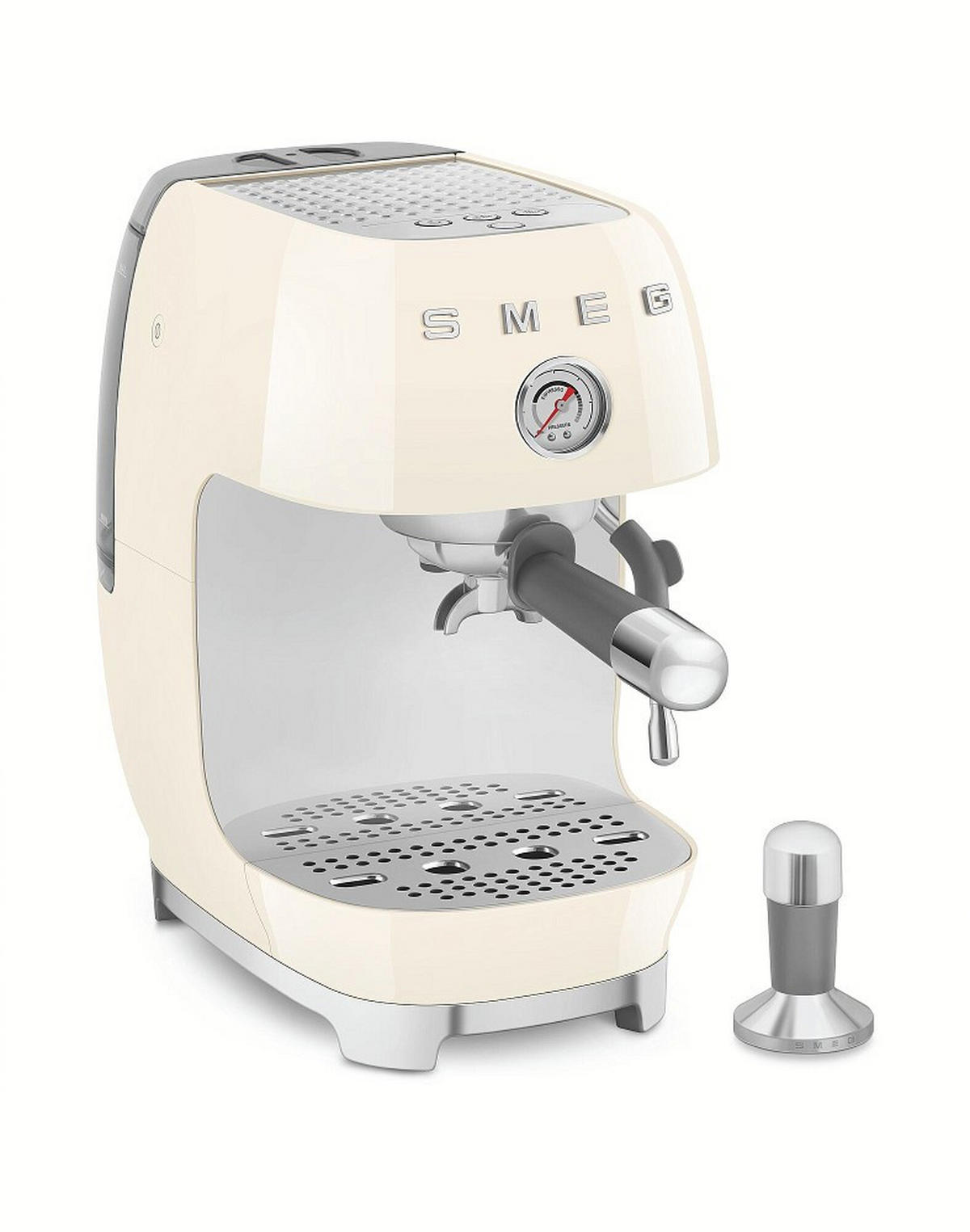 ESPRESSOMASCHINE 50´s Style  - Creme, Basics, Kunststoff/Metall - SMEG