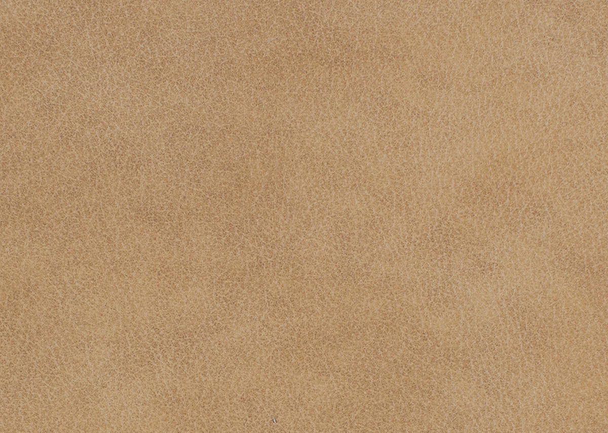 2-SITZER-SOFA Echtleder Honig  - Eichefarben/Beige, Natur, Leder/Holz (207/86/87cm) - Valnatura