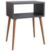 NACHTTISCH 44,5/60/30 cm  - Honigeiche/Anthrazit, MODERN, Holzwerkstoff (44,5/60/30cm) - MID.YOU
