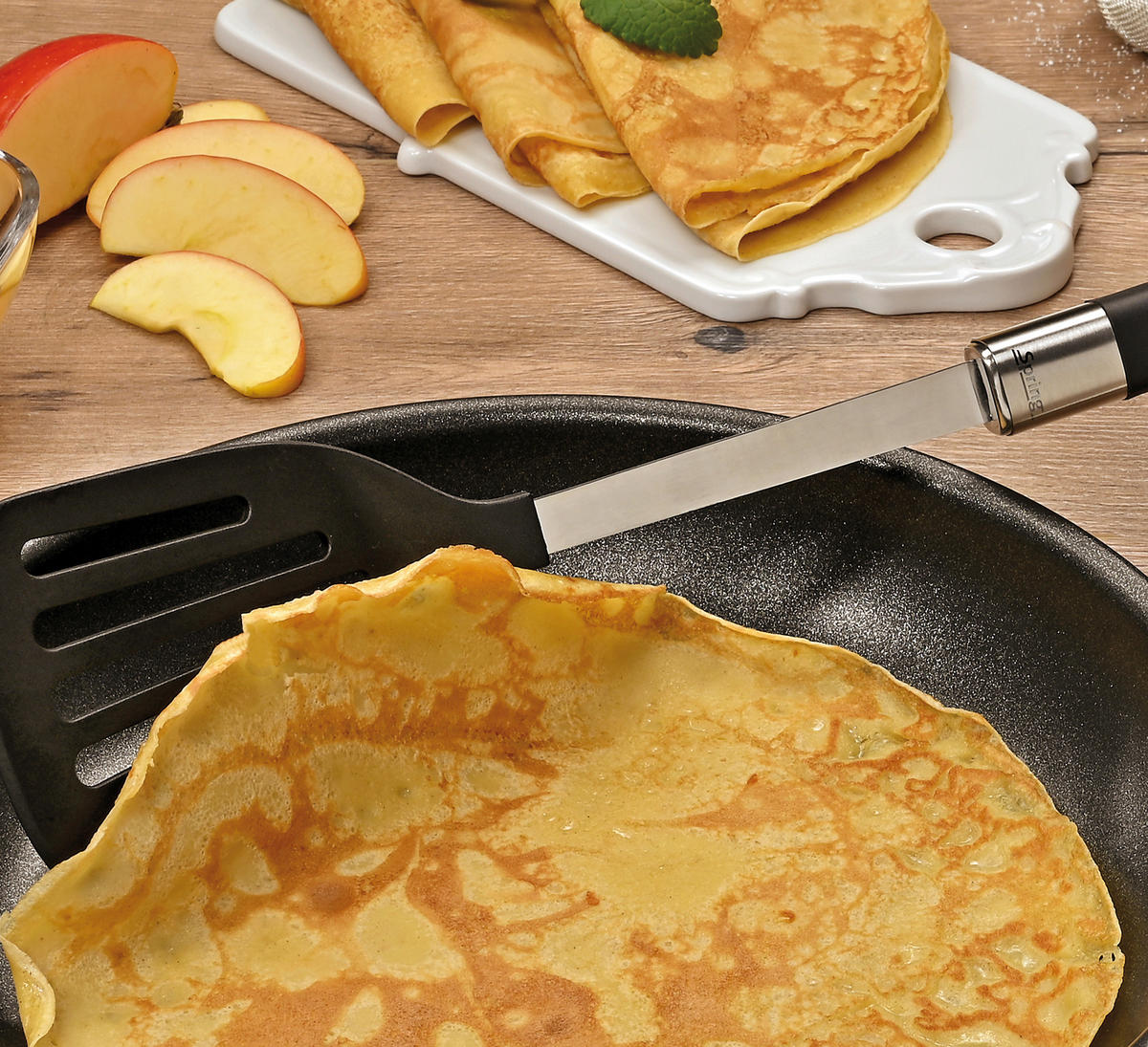 BRATPFANNE VULCANO ILAG®-Antihaftbeschichtung  - Silberfarben, Basics, Metall (24/4cm) - Spring