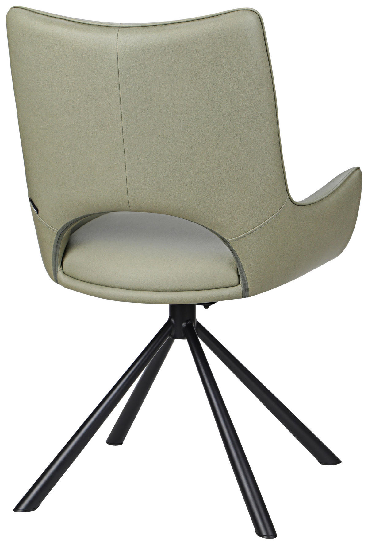 STUHL - Schwarz/Grün, Design, Textil/Metall (57/88,5/62cm) - Carryhome