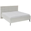 POLSTERBETT 180/200 cm,  in Beige, Lattenrost, Bettkasten,  - Birkefarben/Beige, Design, Holz/Textil (180/200cm) - Xora
