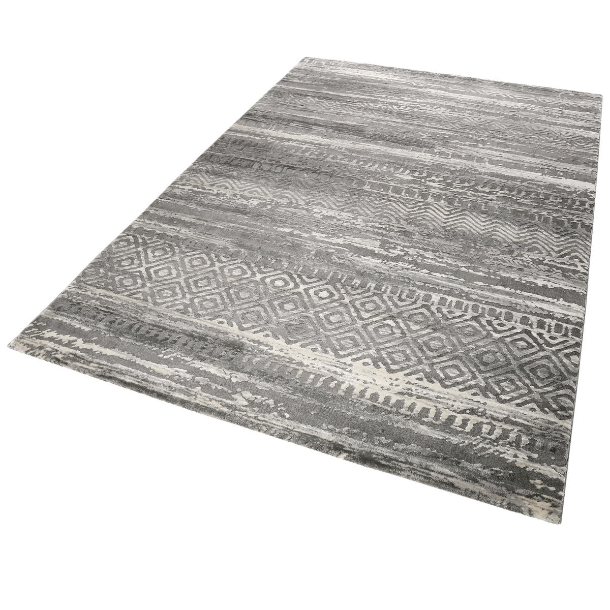 WEBTEPPICH 120/170 cm Makai Grau, Sandfarben, Beige  - Sandfarben/Beige, Design, Textil (120/170cm) - Esprit