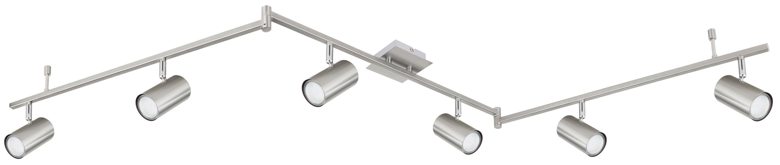BODOVÉ SVÍTIDLO, 35 W/GU10, 180/10/18.5 cm - Design, kov (180/10/18.5cm) - Globo
