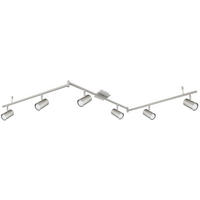 BODOVÉ SVÍTIDLO, 35 W/GU10, 180/10/18.5 cm - Design, kov (180/10/18.5cm) - Globo