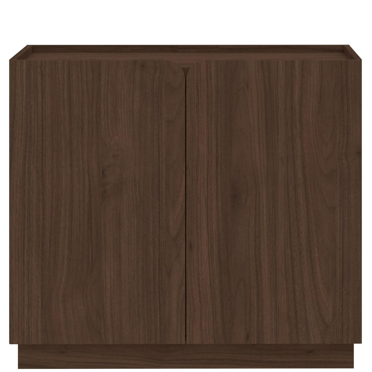 KOMMODE , 90/85,5/40 cm,  - Walnussfarben, Design, Holzwerkstoff (90/85,5/40cm) - MID.YOU