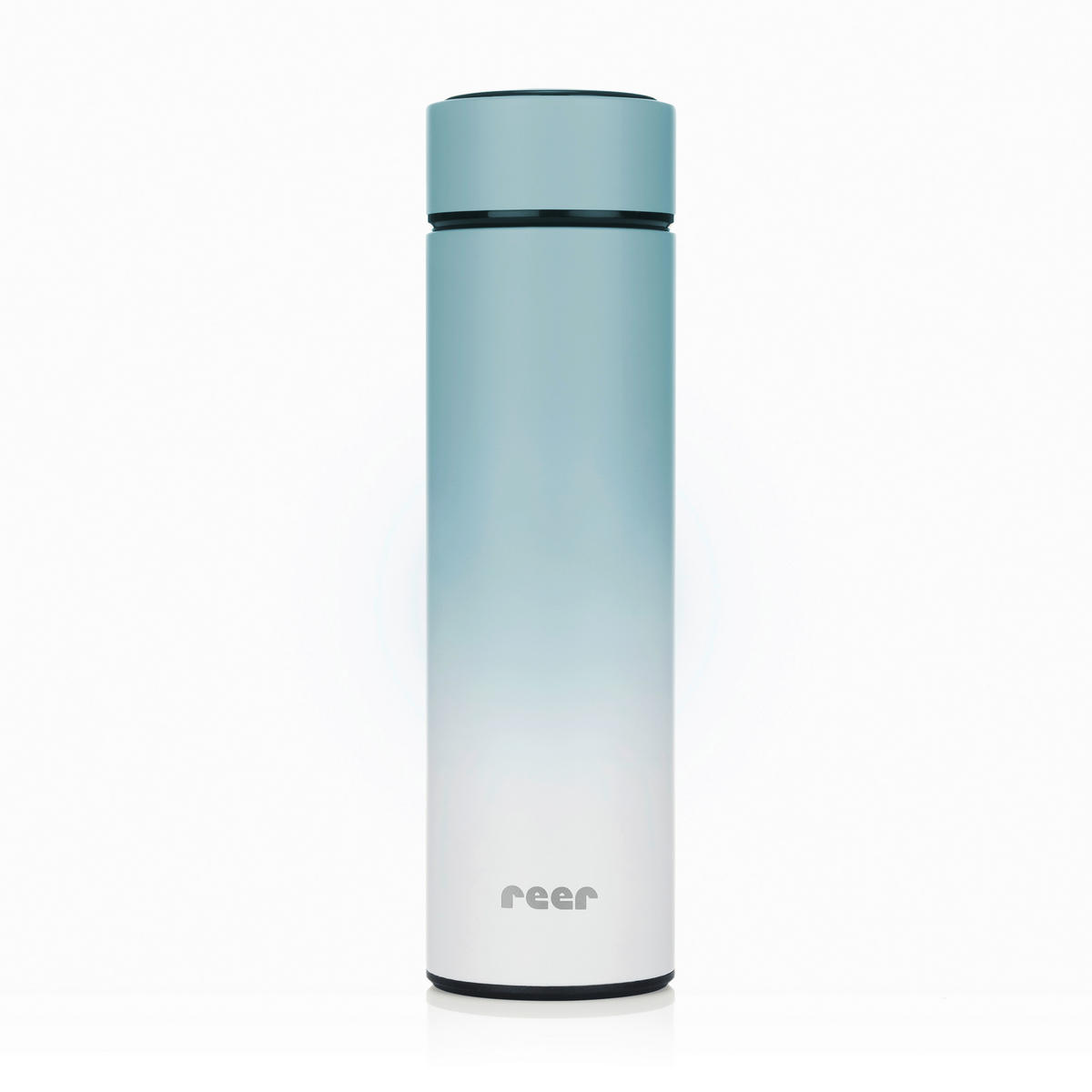 BABYTRINKFLASCHE - Pastellblau, Basics, Metall (6,5/23/6,5cm) - Reer
